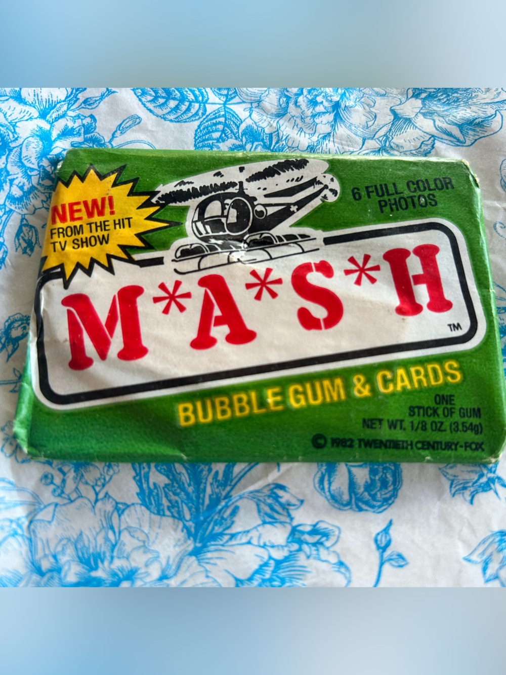 M*A*S*H 1982 Donruss Bubble wax pack bubble Gum & trading Cards Pack